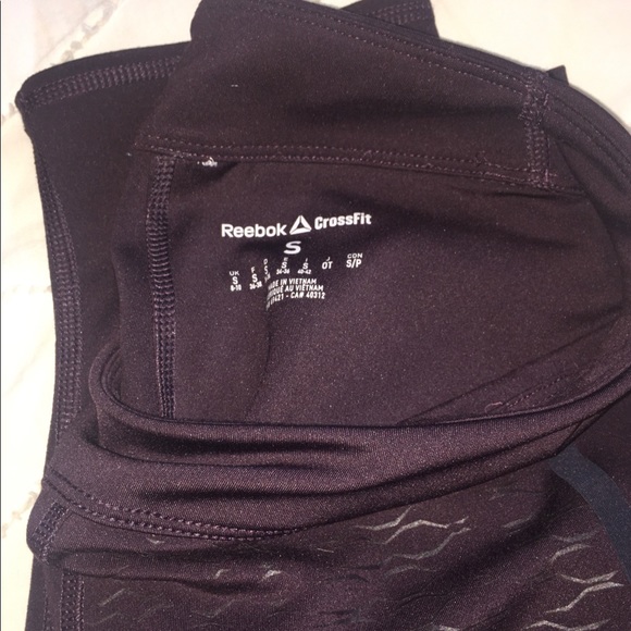 Reebok Crossfit Crop Leggings Size S - Picture 3 of 3